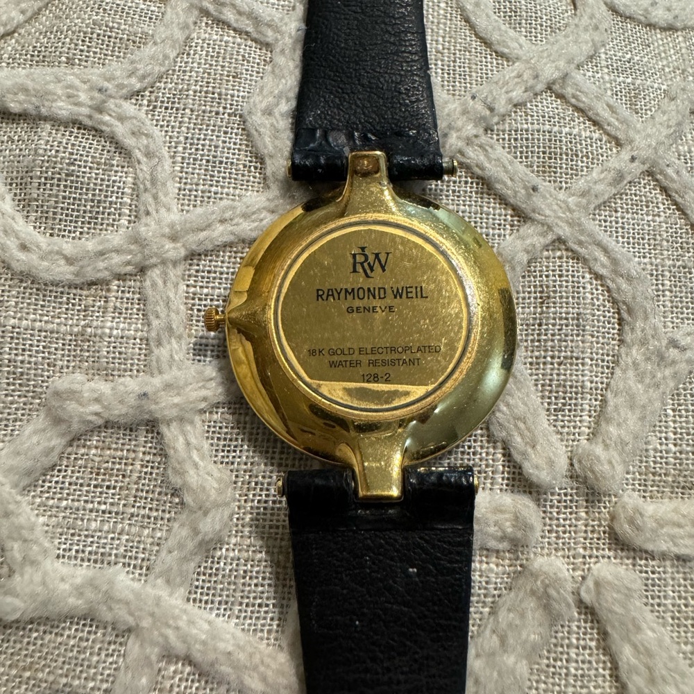 RAYMOND WEIL WATCH BROKE GLASS MACHINE WORKING GREAT